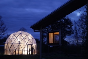 Organic Greenhouse and Volunteer Cabin Organic Greenhouse and Volunteer Cabin