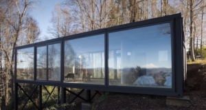 Recycled Shipping Container Cabin