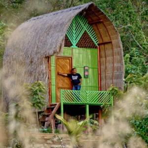 Bamboo hut Bamboo hut