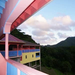 Saint Lucia Eco Lodges Calabash Mountain Villa view